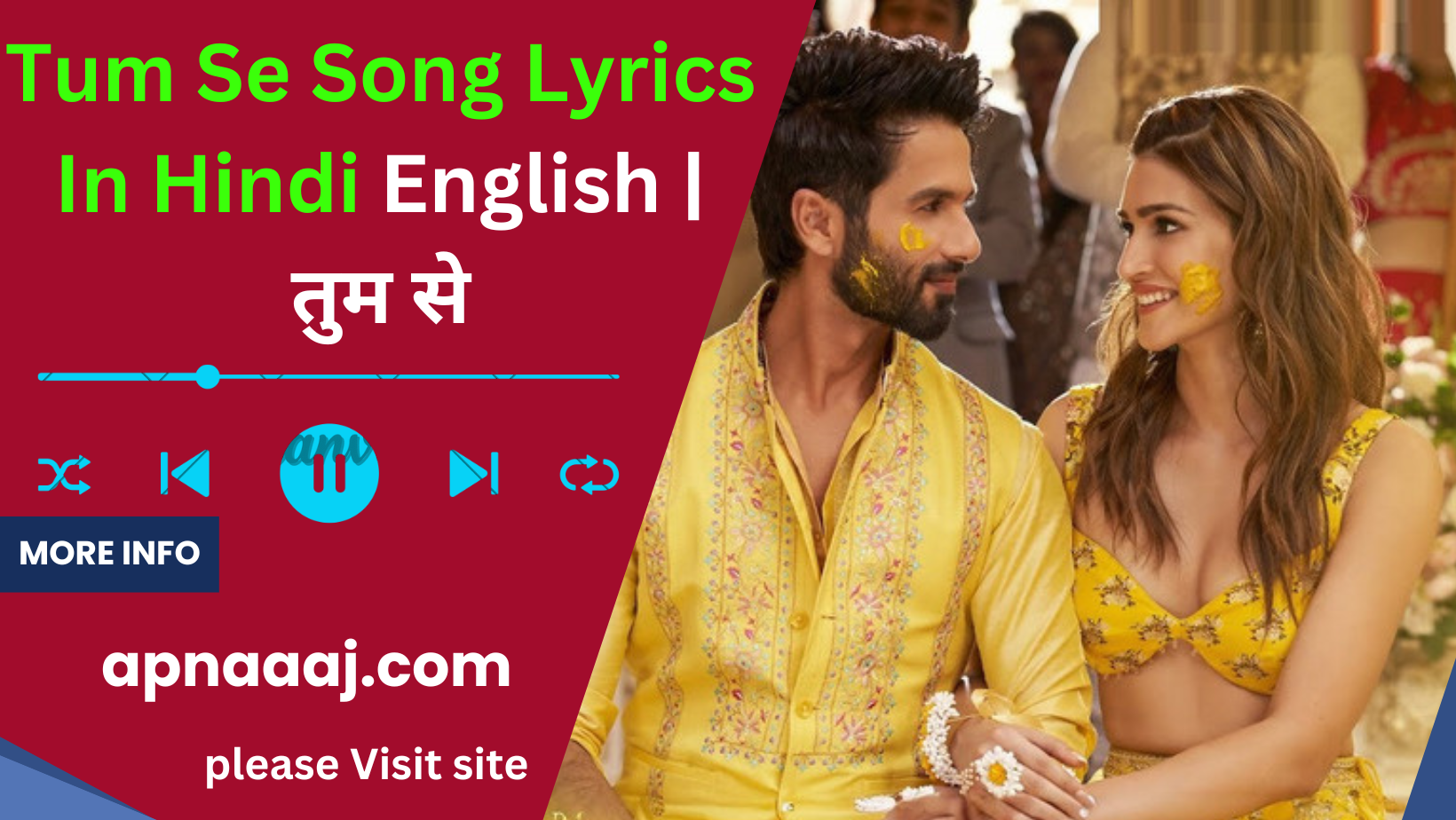 Tum Se Song Lyrics In Hindi English